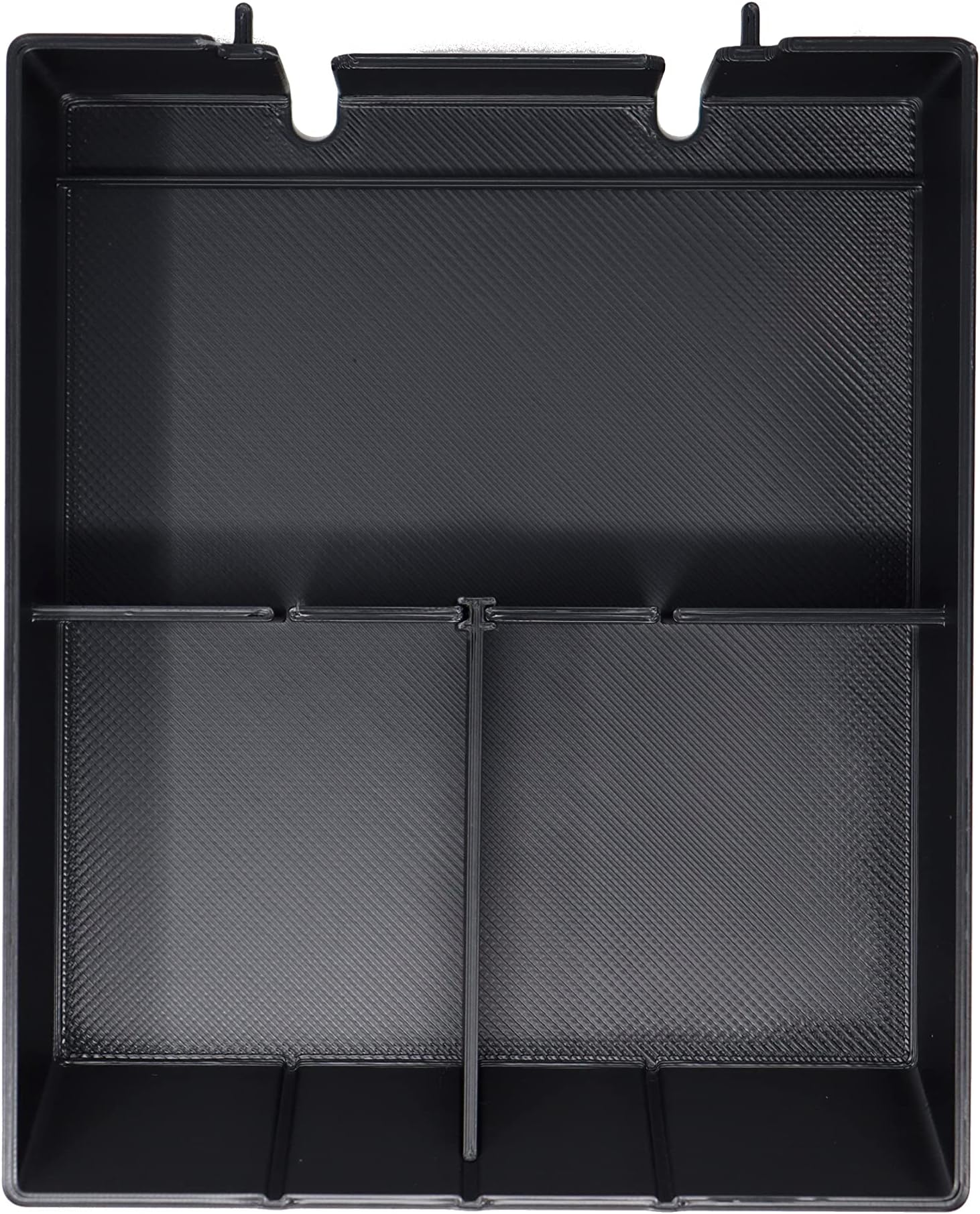 TWRAPS Armrest Organizer for Rivian R1T/R1S (Console, Tray Organizer for The Center Console Area Under The Armrest) - Black
