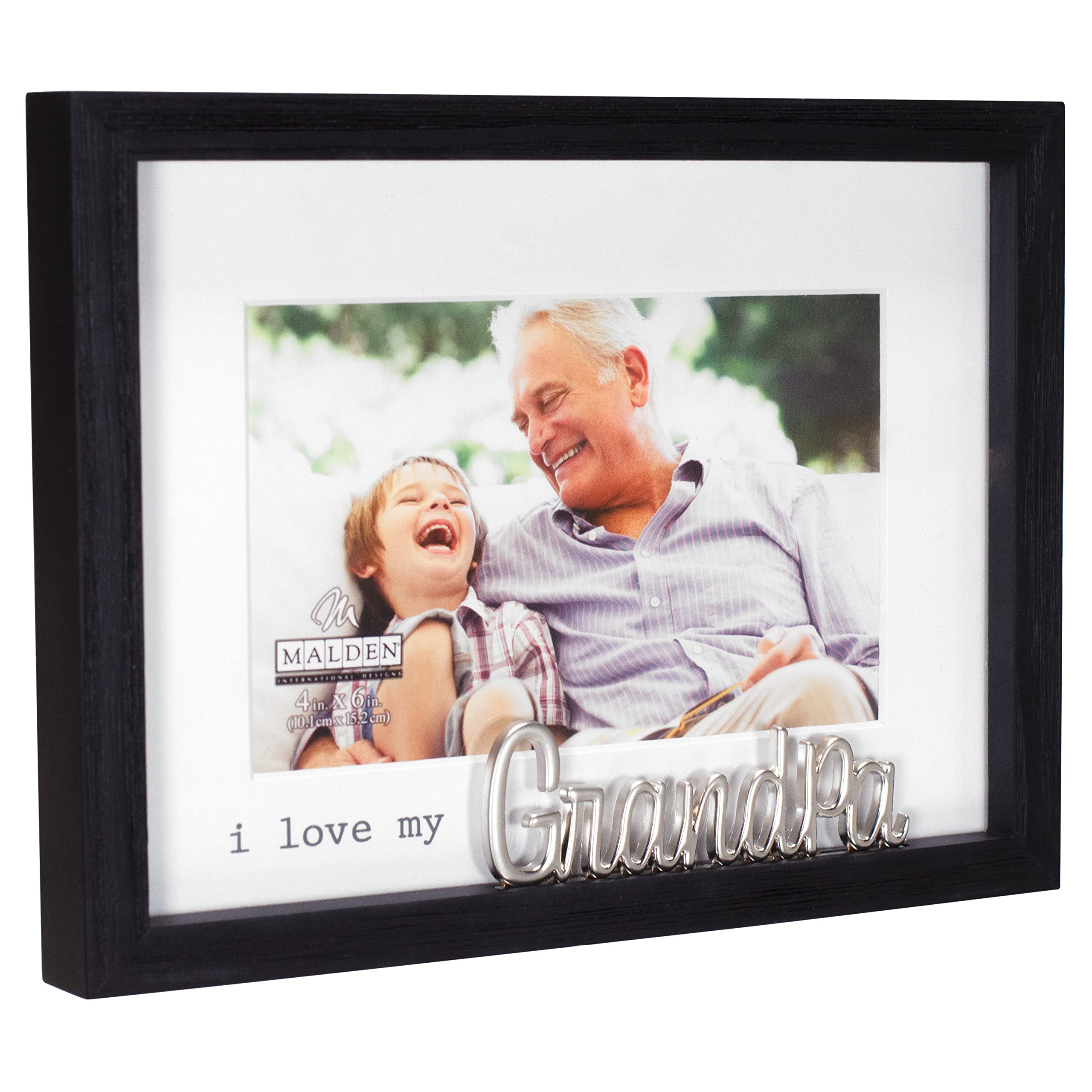 Amazon.com - Malden International Designs I Love My Grandpa 4x6