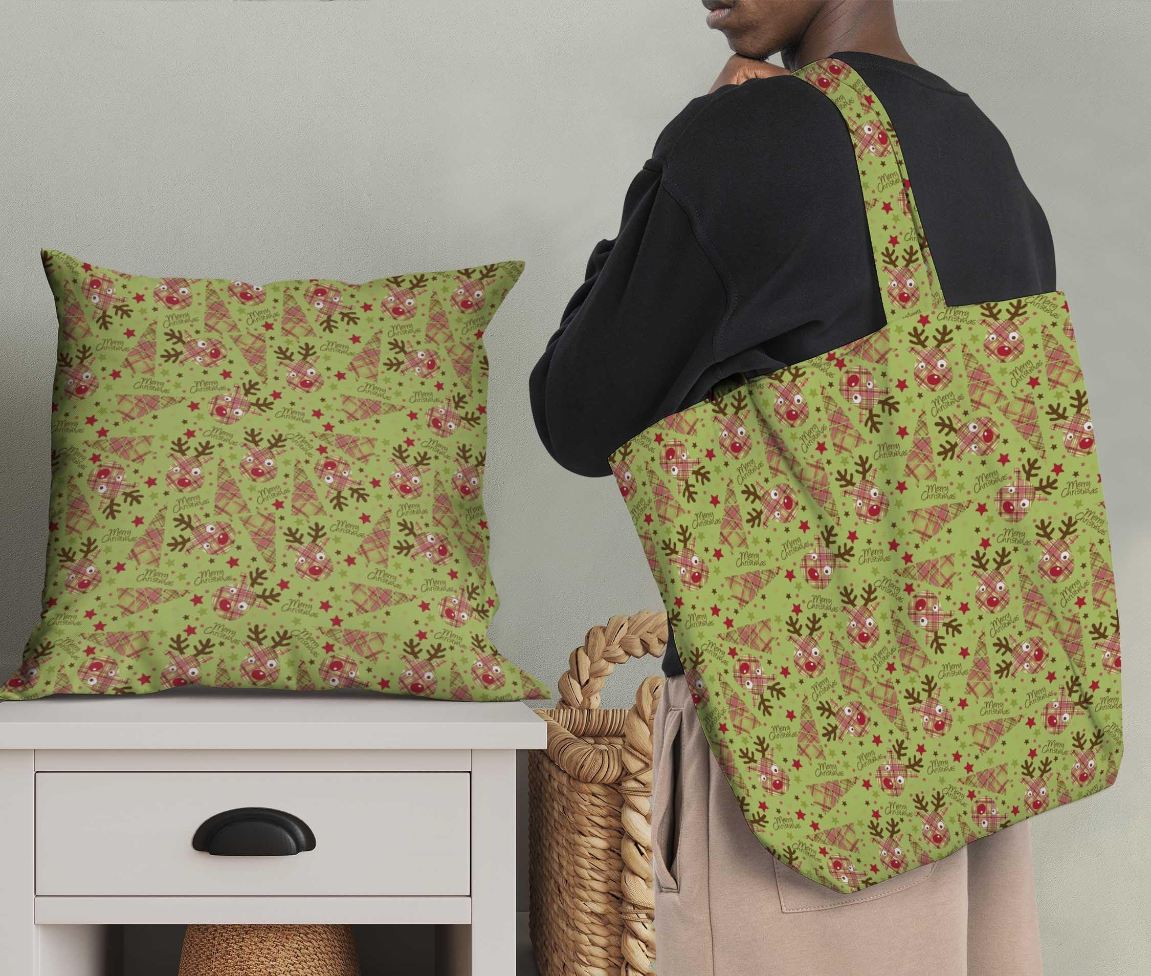 Soimoi Bleu Maillot De Coton En Tissu Artistique Feuilles Tissu