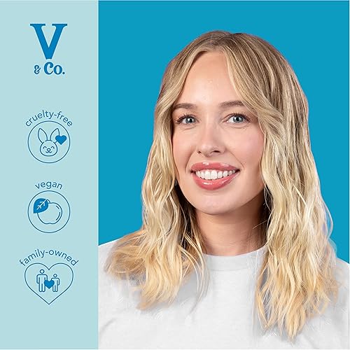Miniatura 6 de V&Co. Beauty - Acondicionador hidratante de 12 onzas, sin sulfatos, sin color, fórmula suave con tecnología peptídica que aumenta la hidratación