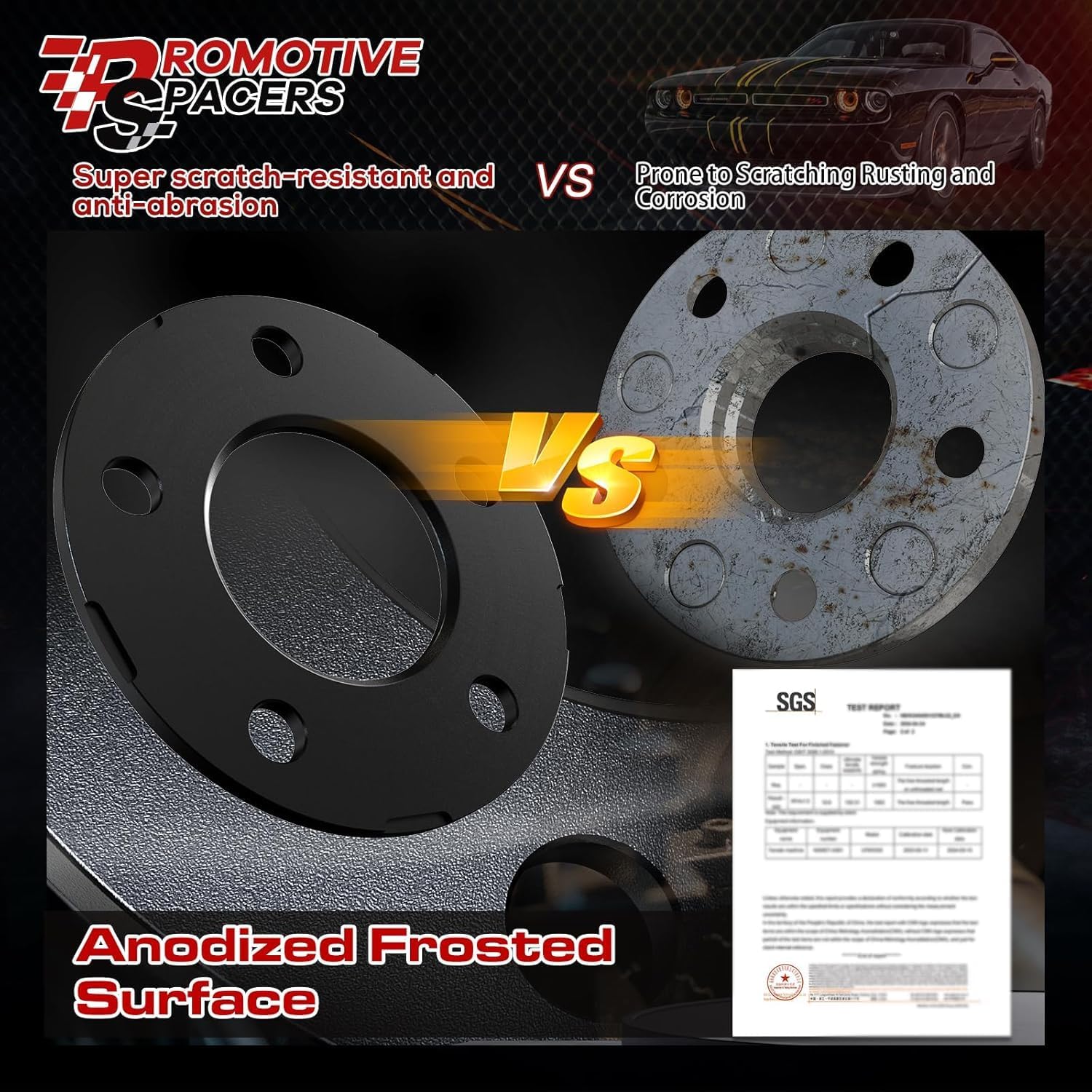 Active Cooling 4x100(5mm) Forged Wheel Spacers Compatible for Acura EL, Thread Pitch M12×1.5,56.1mm Center Bore Wheel Spacer 2PCS