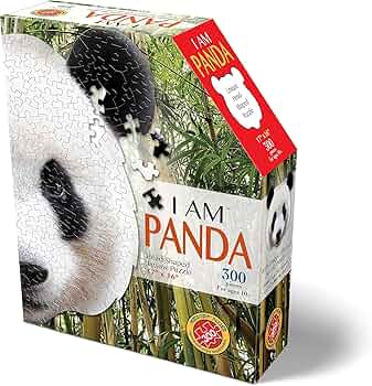 とろけるパンダ Amazon | Madd CAPP Puzzles - I AM Panda - 300ピース - 動物の