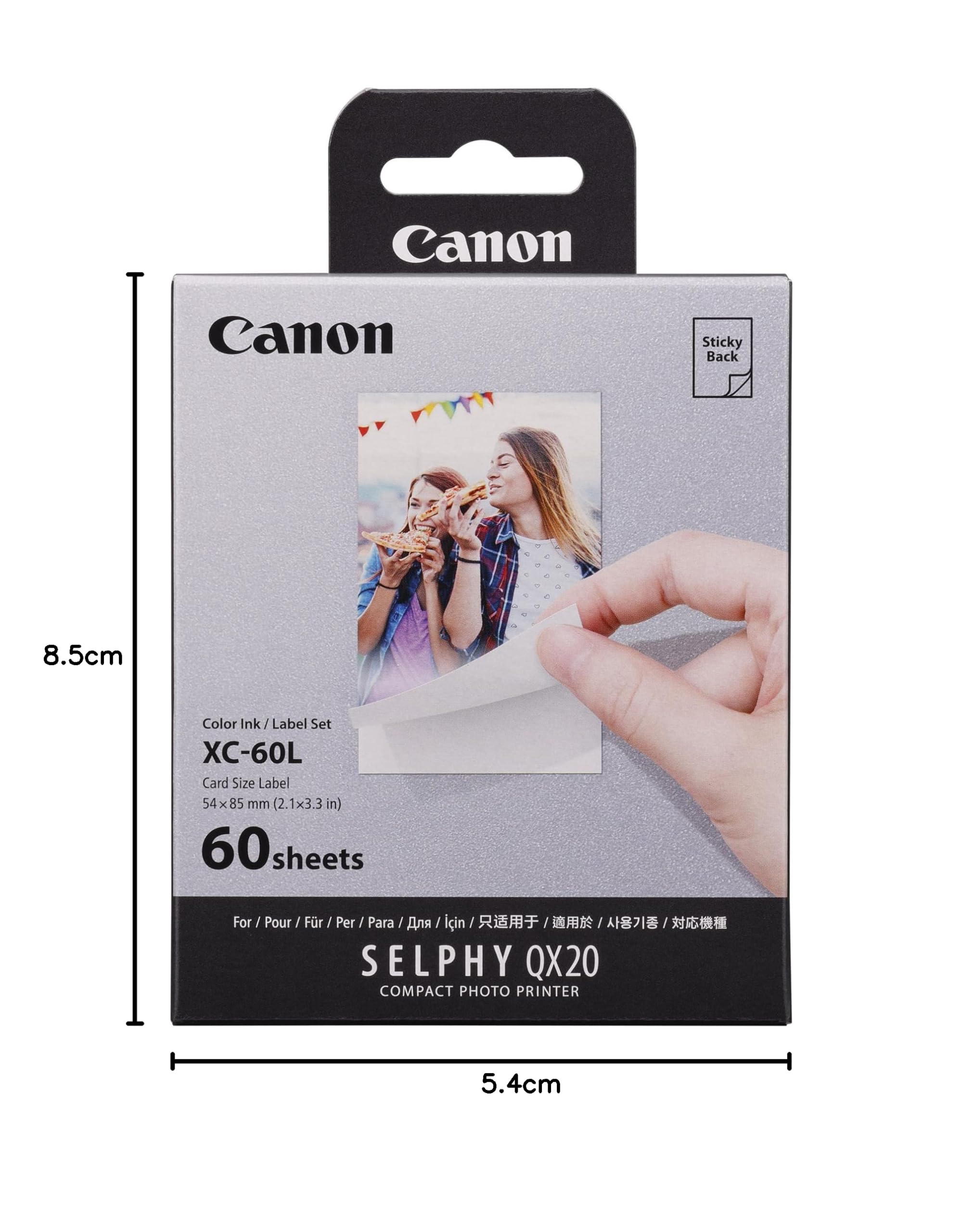Canon QX20 Color Ink/Label Set XC-60L : Amazon.sg: Office Products