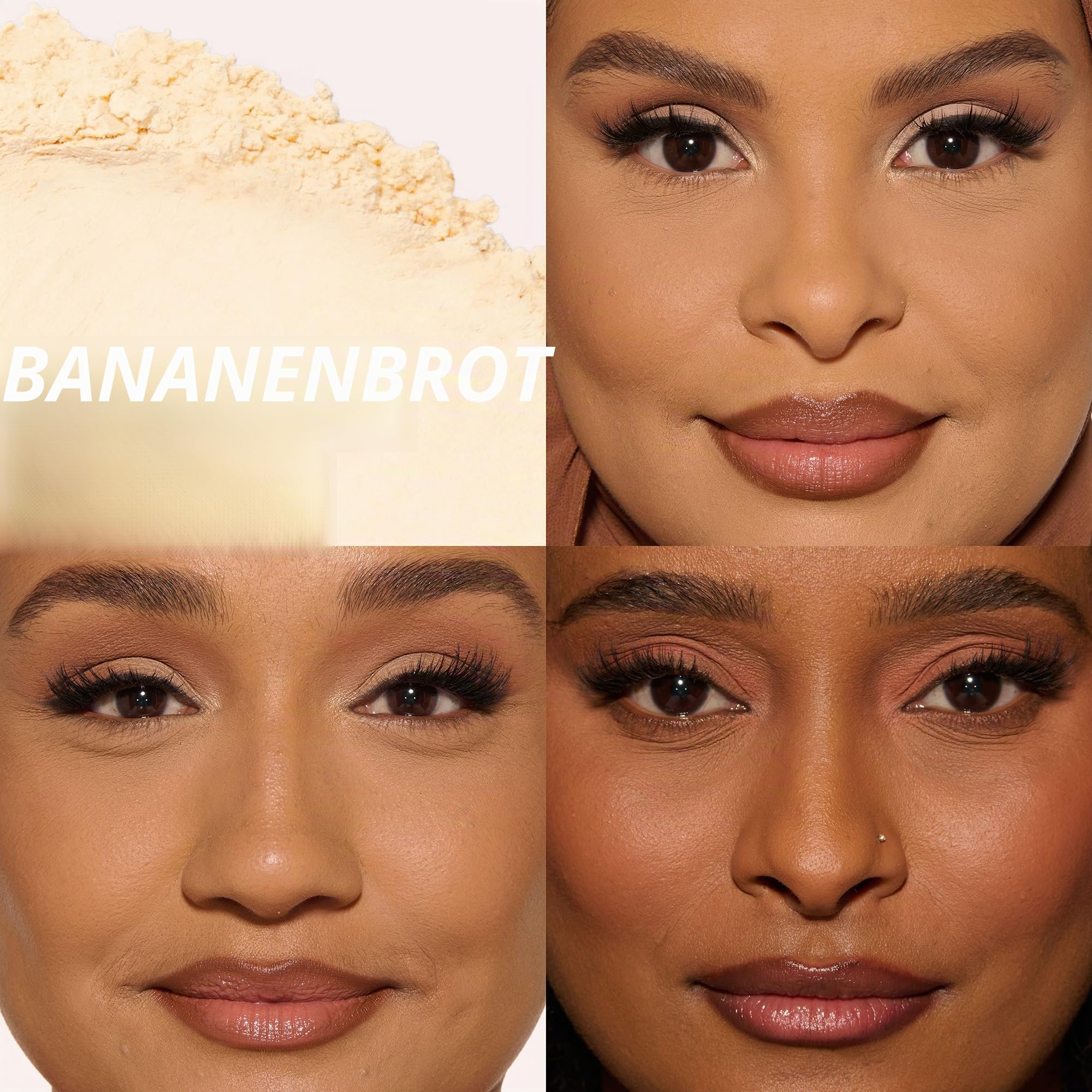 H-Beauty Easy Bake Loose Powder, 20 g, Banana Bread, Easy Bake Loose Powder Bananenbrot
