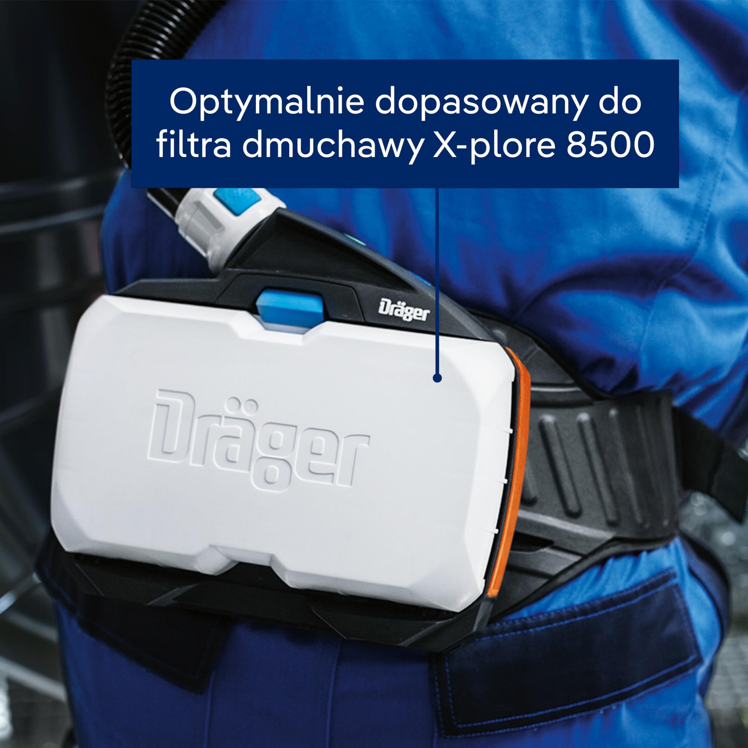Dräger X-plore 8000 osłona premium krótka w rozmiarze S/M