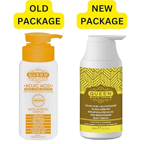 Miniatura 2 de QUEEN NATURAL NEW YORK QUEEN KOJIC PLUS - Loción corporal iluminadora de piel triple potenciador-ácido kójico, alfa arbutina, extracto de ginseng,