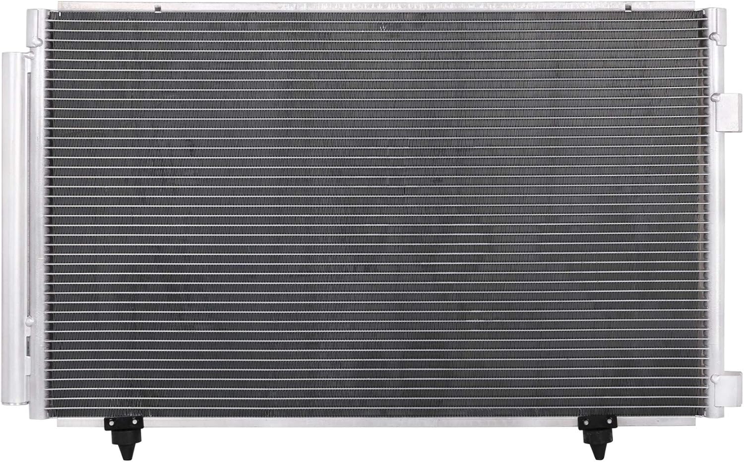 Lynol Cooling System Premium Complete Aluminum AC Condenser Replacement Compatible With 2001-2007 Highlander V6 3.0L 3.3L TO3030116