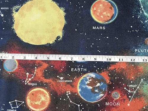 Miniatura 3 de Tela 100% algodón vendida por yarda 1 yarda  36 pulgadas de longitud (espacio exterior)