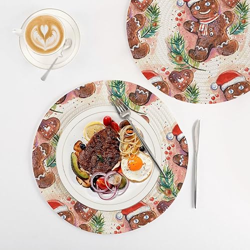 Miniatura 4 de Juego de 3 salvamanteles para platos calientes de 15 pulgadas, tejido de hilo de algodón, soportes para ollas calientes para estufas de microondas,