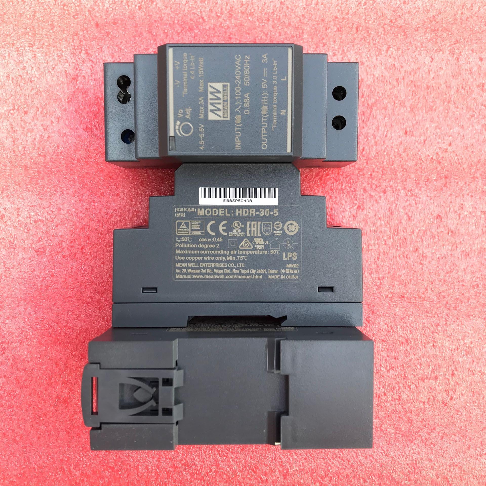 Mean Well HDR-30-48 36W Ultra Slim Step Shape DIN Rail HDR-30 48V/0.75A-picture-11