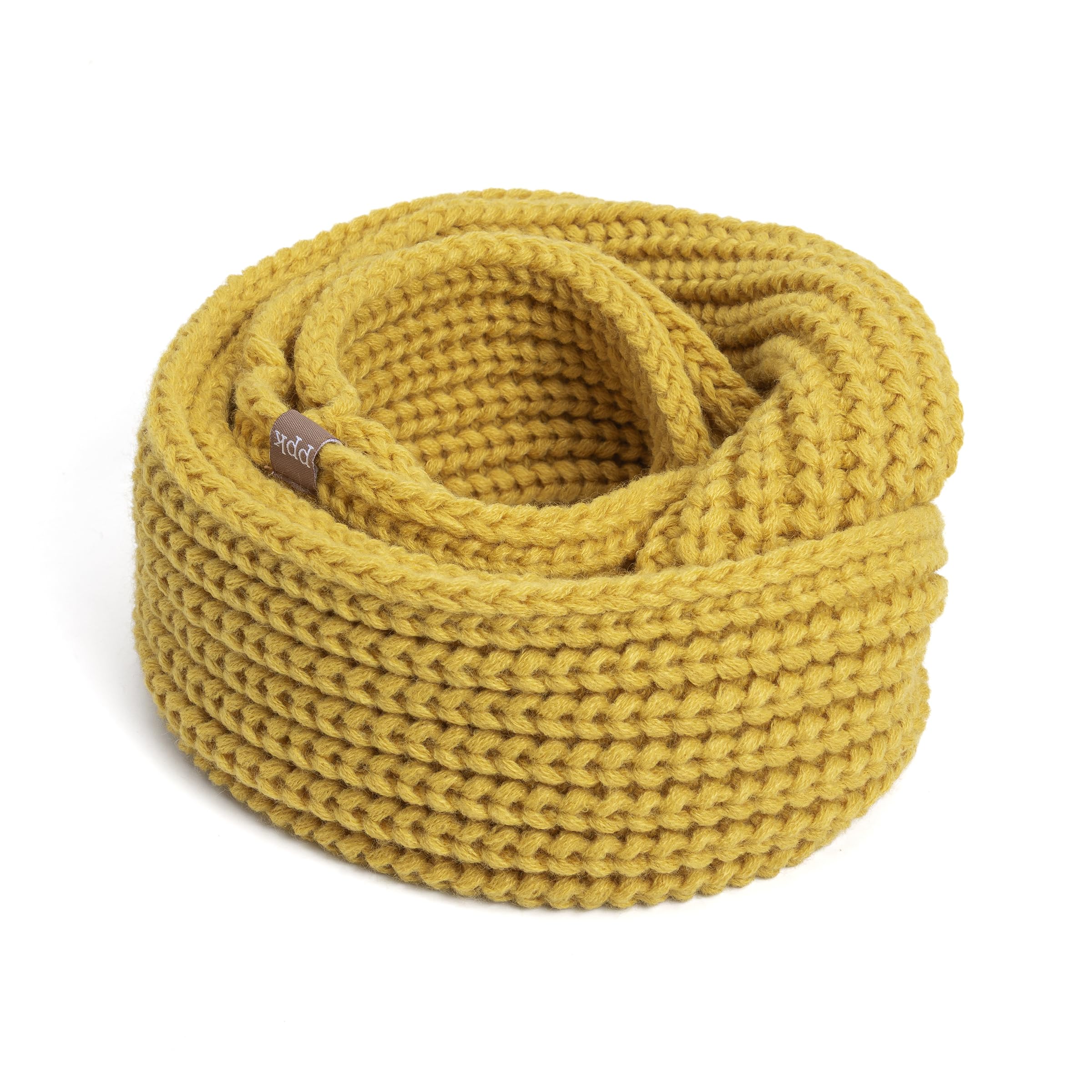 Kids Chunky Knitted Infinity Scarf/Neck Warmer for Girls 4-14 years old