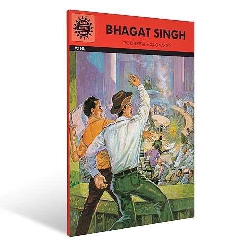 Bhagat Singh | Indian Mythology, History &amp; Folktales | Cultural Stories for Kids &amp; Adults | Bravehearts | Illustrated Comic Books | Amar Chitra Katha