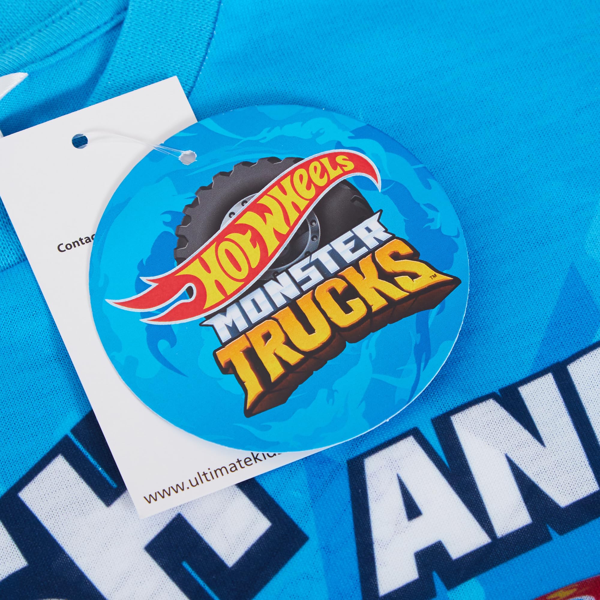 Hot Wheels Zestaw 3 Koszulek Monster Trucks Dla Dzieci Krótki Rękaw