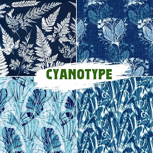 Miniatura 5 de Lincia Bolsa de té de 12 pulgadas en total, 82 pies, papel cianotipo para arte de medios mixtos, tejido de resistencia a la humedad para artista