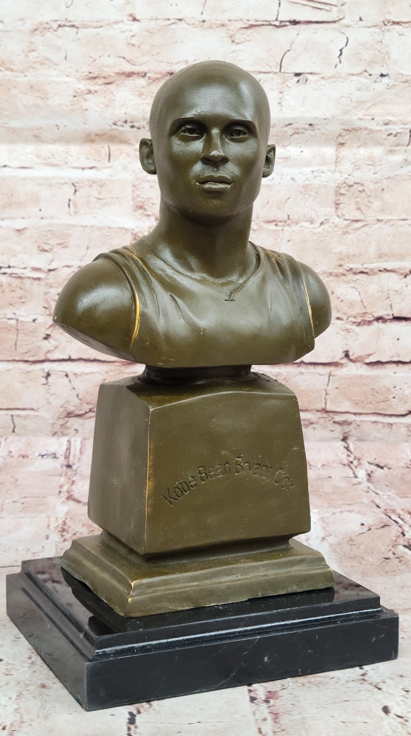 EUROPEAN BRONZE Signed and Numbered Popular Bronze Bust Sculpture by Milo Limited Edition Hand Made Decorative Handmade Gift Art