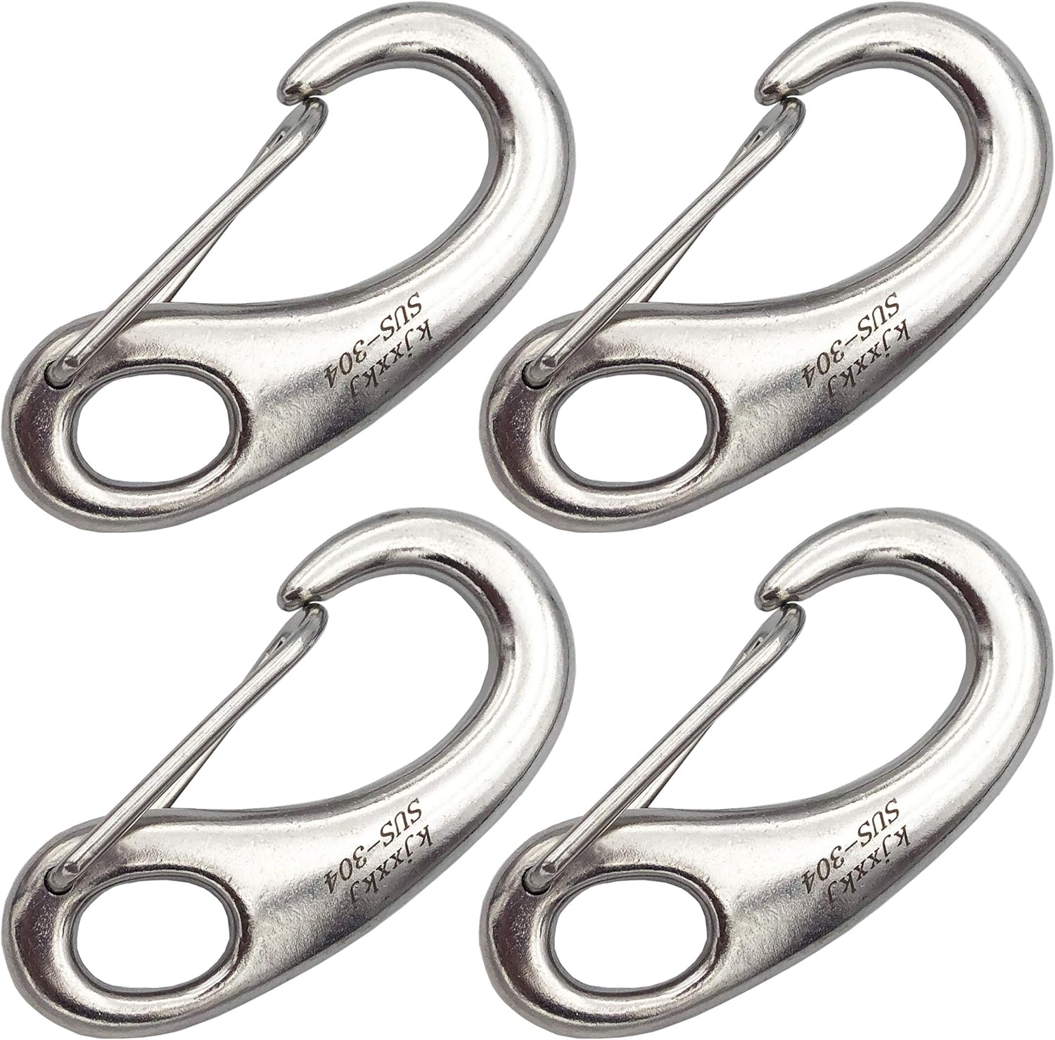 Heavy Duty Stainless Steel Spring Snap Rope Hook,Carabiner