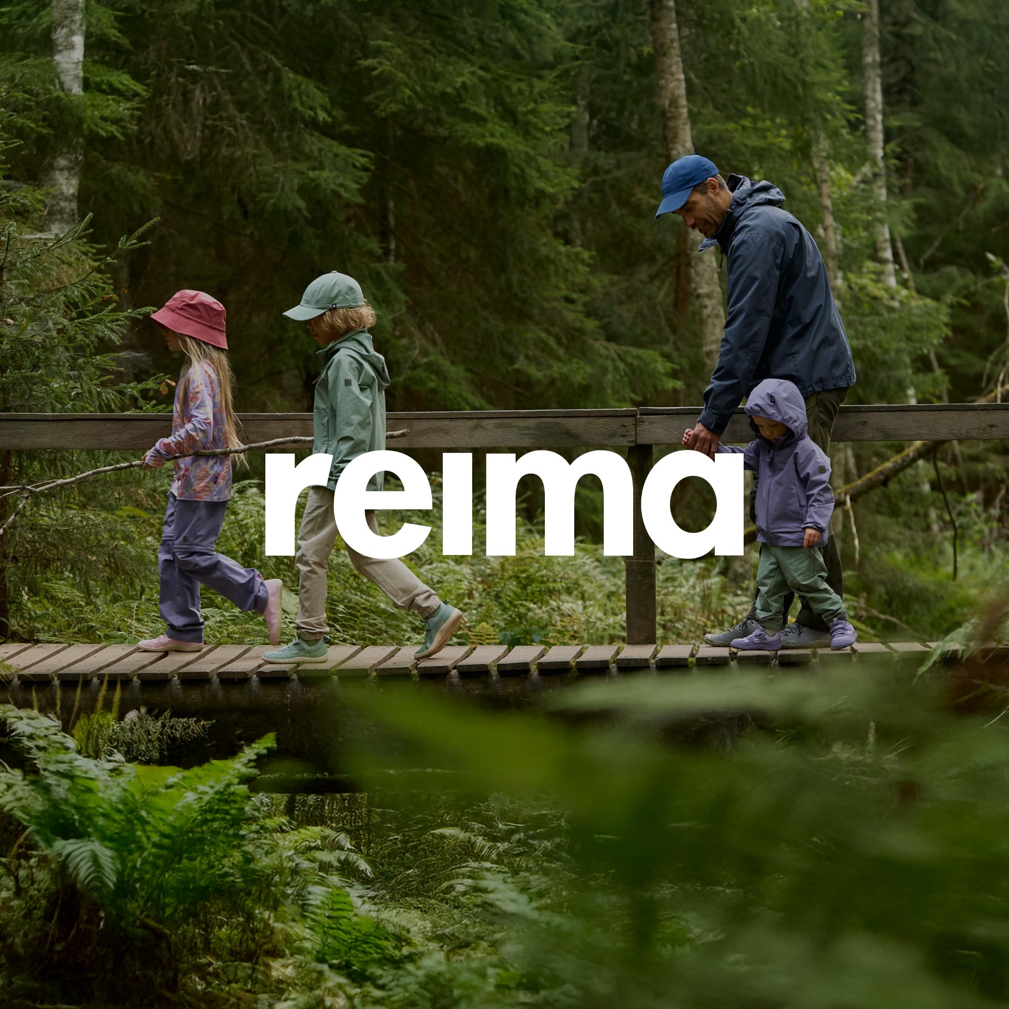 Reima - ReimaTec Salmi wasserdichte Regenjacke für Kinder - Leichte Übergangsjacke für Jungen und Mädchen mit 10.000 mm Schutz, atmungsaktives, winddichtes Material - Blooming Lilac, 122