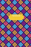 Mexican Papel Picado Coloured Banner Notebook