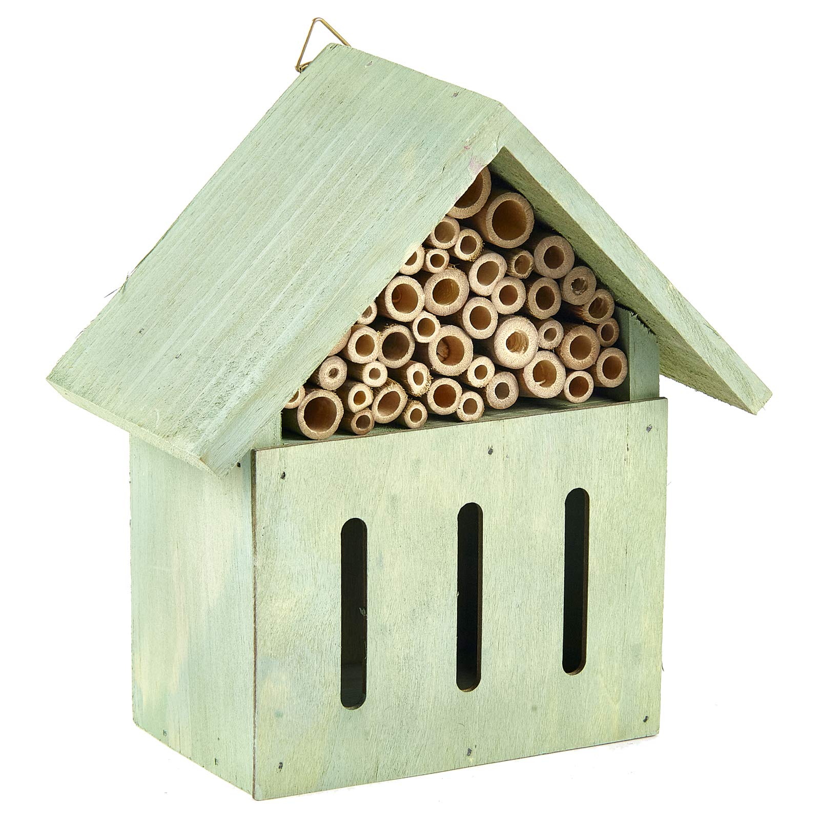 Pet Ting Green Insect & Butterfly Hotel Home House Bees Bugs and Insects Nesting Box