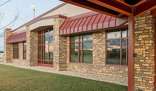 Miniatura 7 de Molde de goma de piedra de chapa para hormigón o yeso, pisos de piedra de acantilado, 22.75x20.5, versión 3, material reciclado