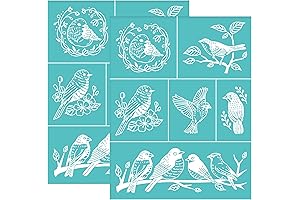 Reusable Stencils Self Adhesive for Endless Creative Expressions
