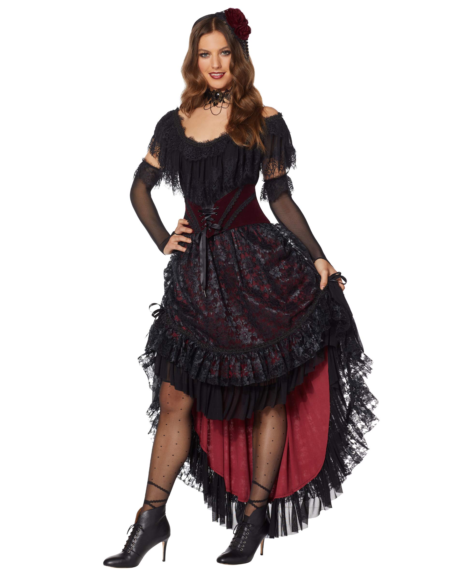 Spirit Halloween The Signature Collection Disfraz de vampiresa victoriana para adultos - Multi - Adulto S