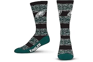 For Bare Feet Men's RMC Multi Stripe Crew Sock, Phillies
