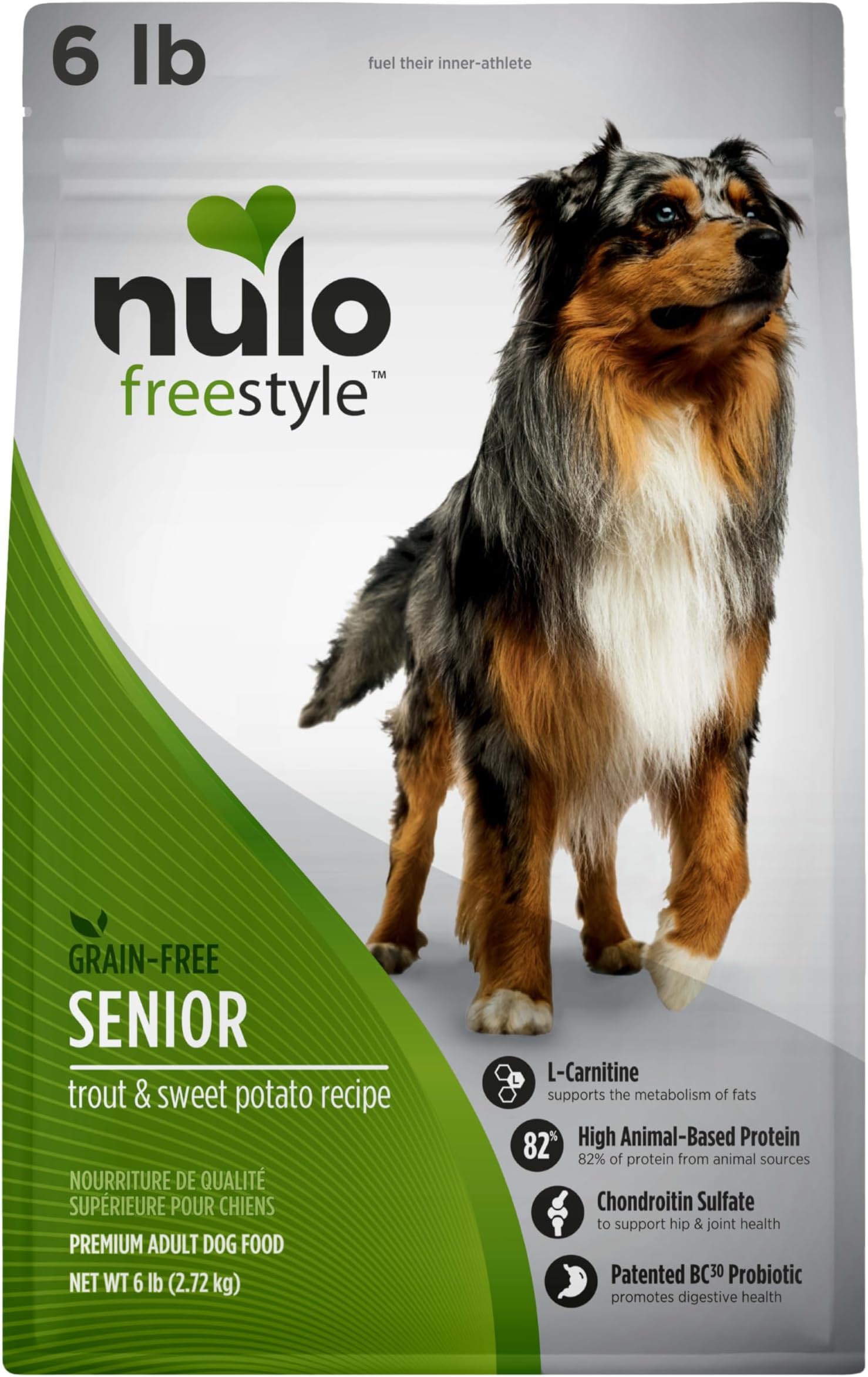 Nulo Frontrunner Alimento para cachorros para todas las