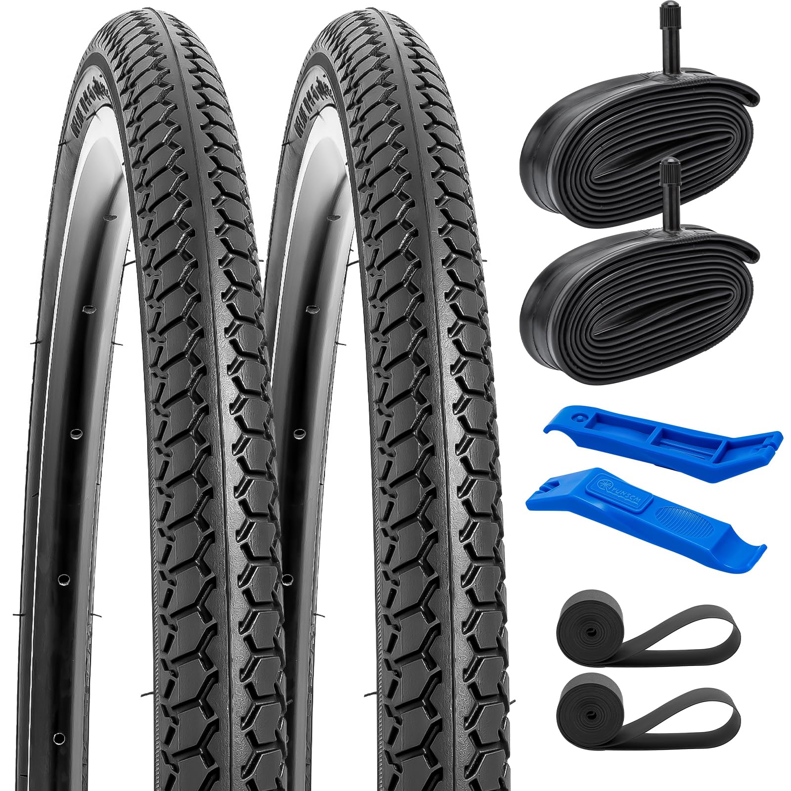 Amazon | YunSCM 2本セット,27 1 3/8 タイヤ,27x1 3/8 37-630 自転車