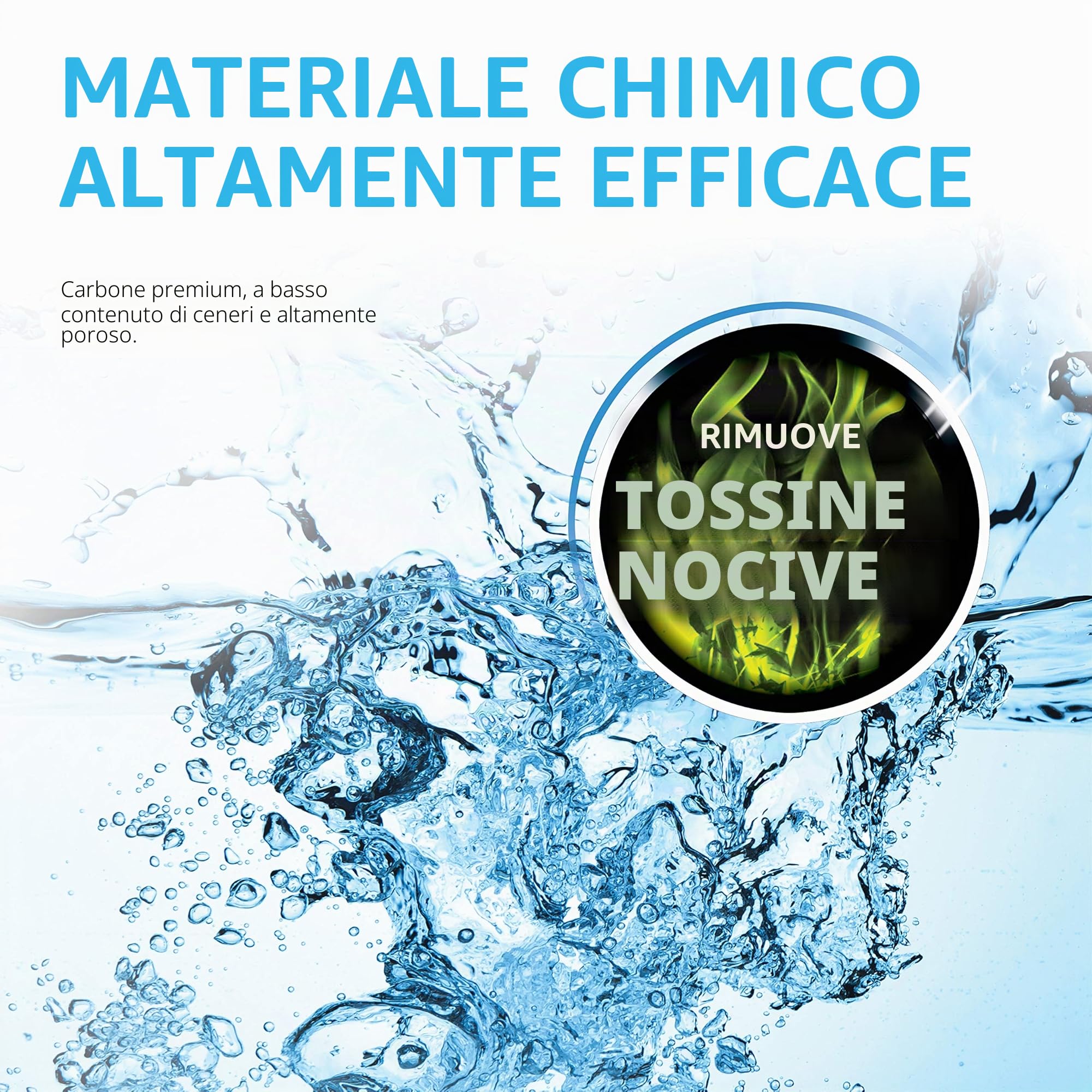 Fluval A1440 Carbone Attivo, Pacco Triplo da 300 G