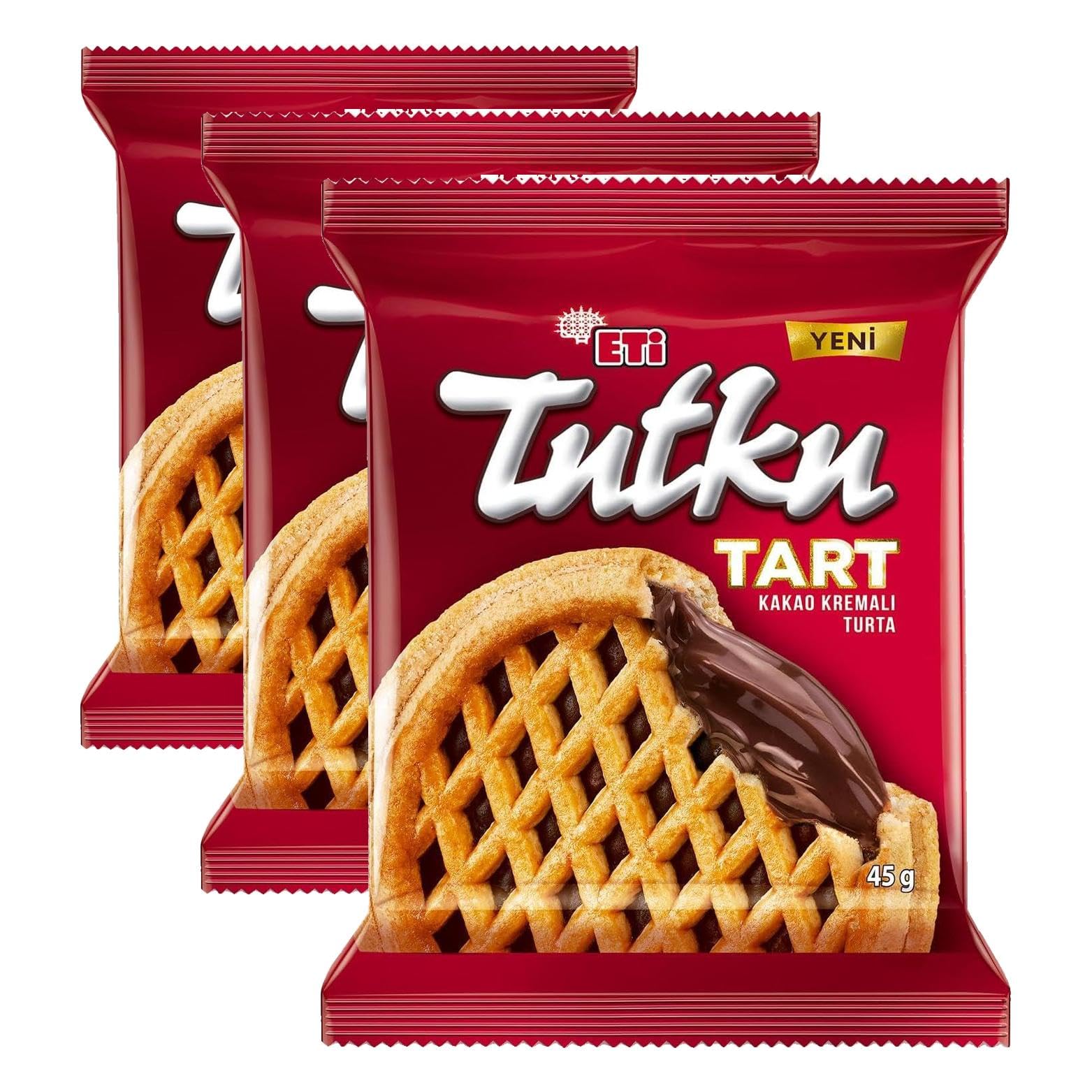 Eti Tutku Tart 45 g x 16 Adet (3 paketi)