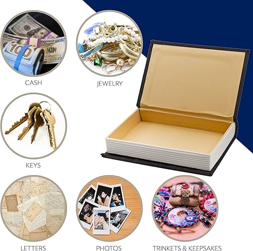 Miniatura 6 de AuldHome - Juego de libros de Pascua decorativos con envoltura de cinta de arpillera