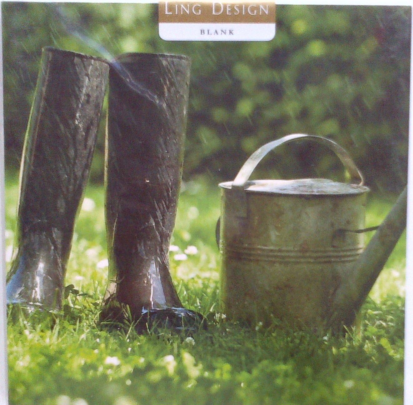 Rubber Boots with Watering Can Electronics