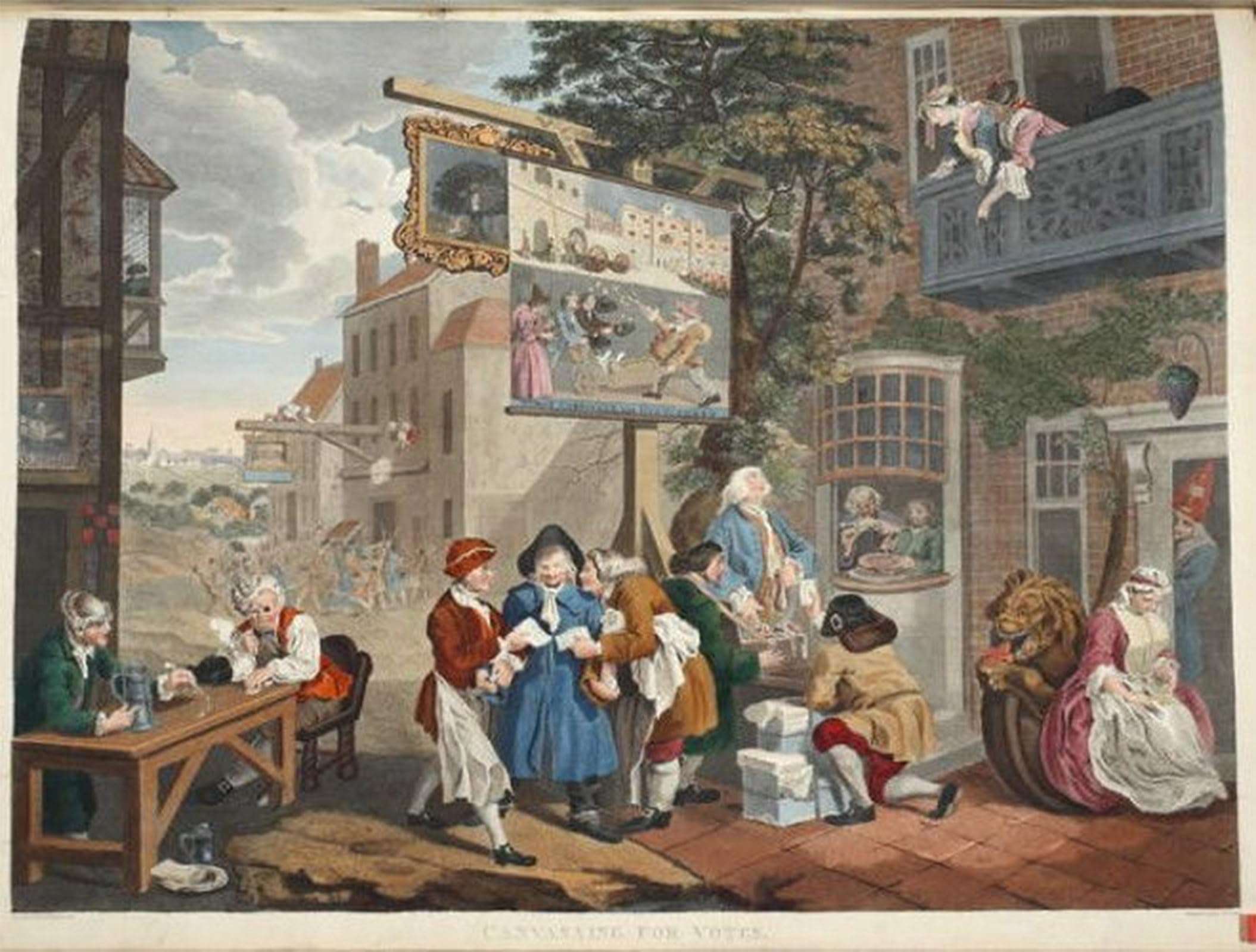 Affiche Décorative Hogarth Graffiti grand format 60x90cm