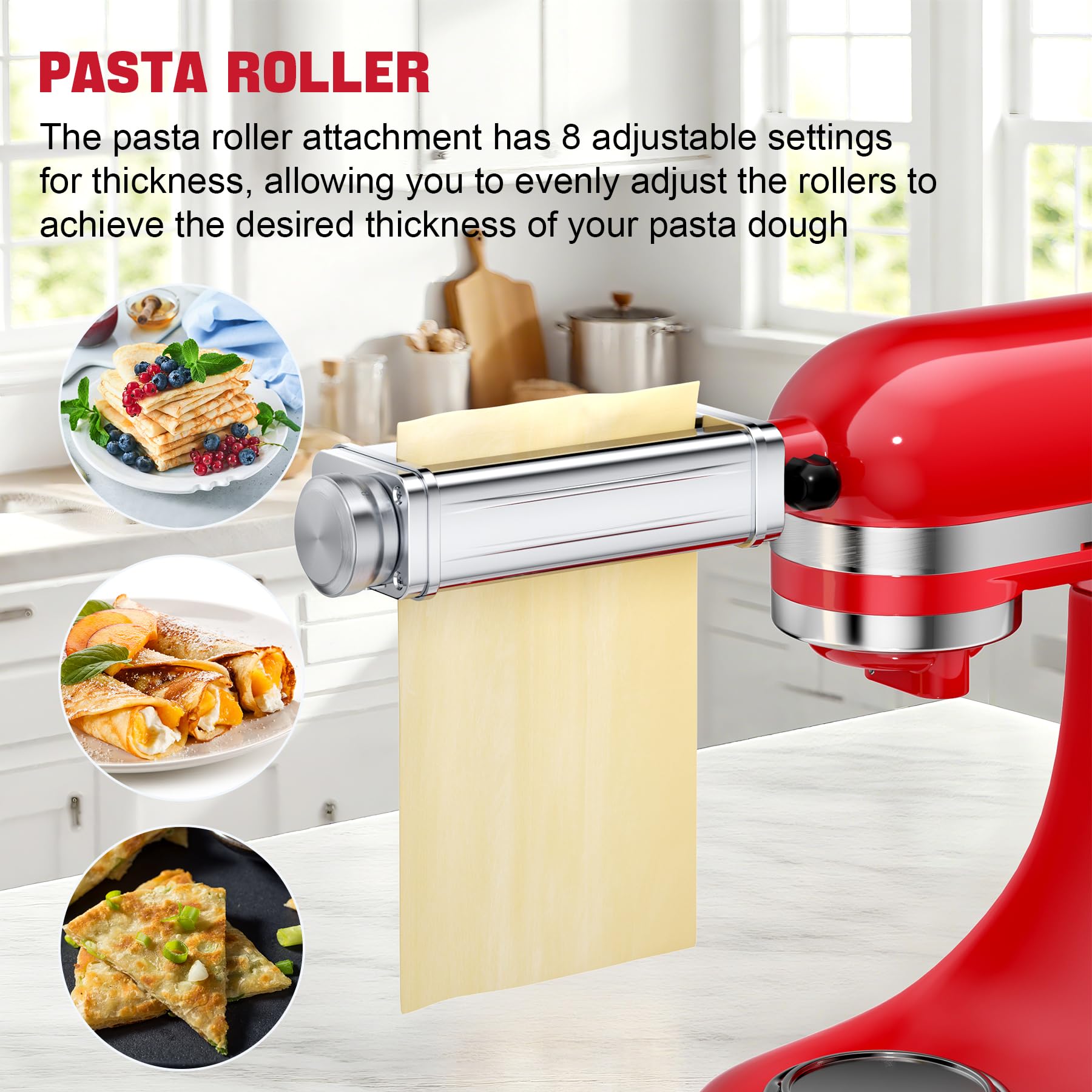 Amazon | KitchenAidスタンドミキサー用パスタメーカーアタッチメント