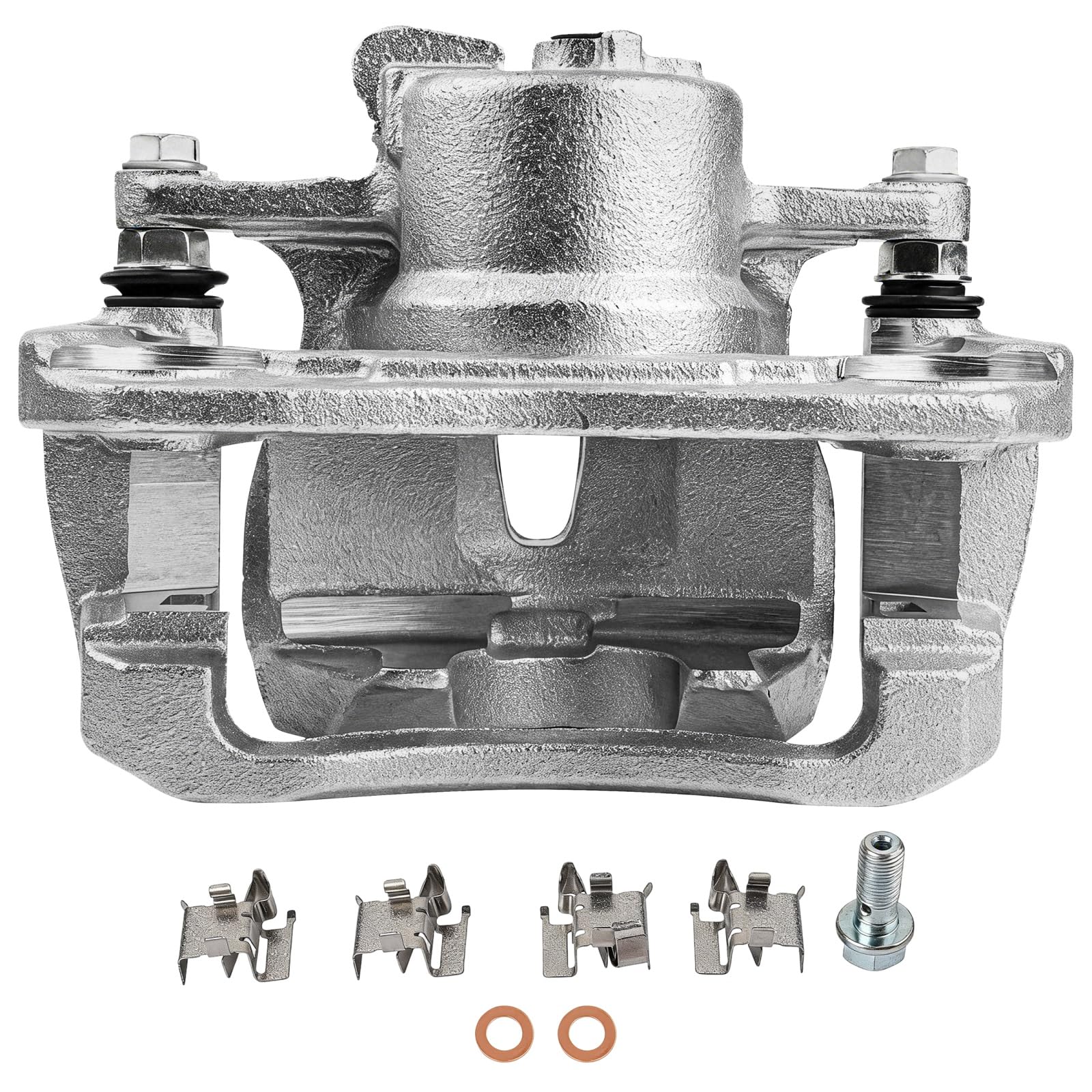 SCITOO Front Left Brake Caliper With Bracket 19B3434 Compatible For Pontiac Vibe 2009-2010 For Scion xD 2008-2014 For Toyota Corolla 2009-2018 For Toyota Matrix 2009-2014
