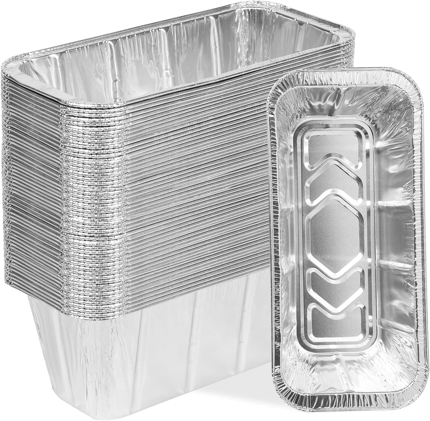 50-Pack Grease Cup Liners for Blackstone - Heavy-Duty Aluminum Foil Drip Pan for Blackstone 17 22 28 36 Inch Griddles Accessories, Disposable 5017 Grease Catcher - Save Time & No Grease Mess - 2