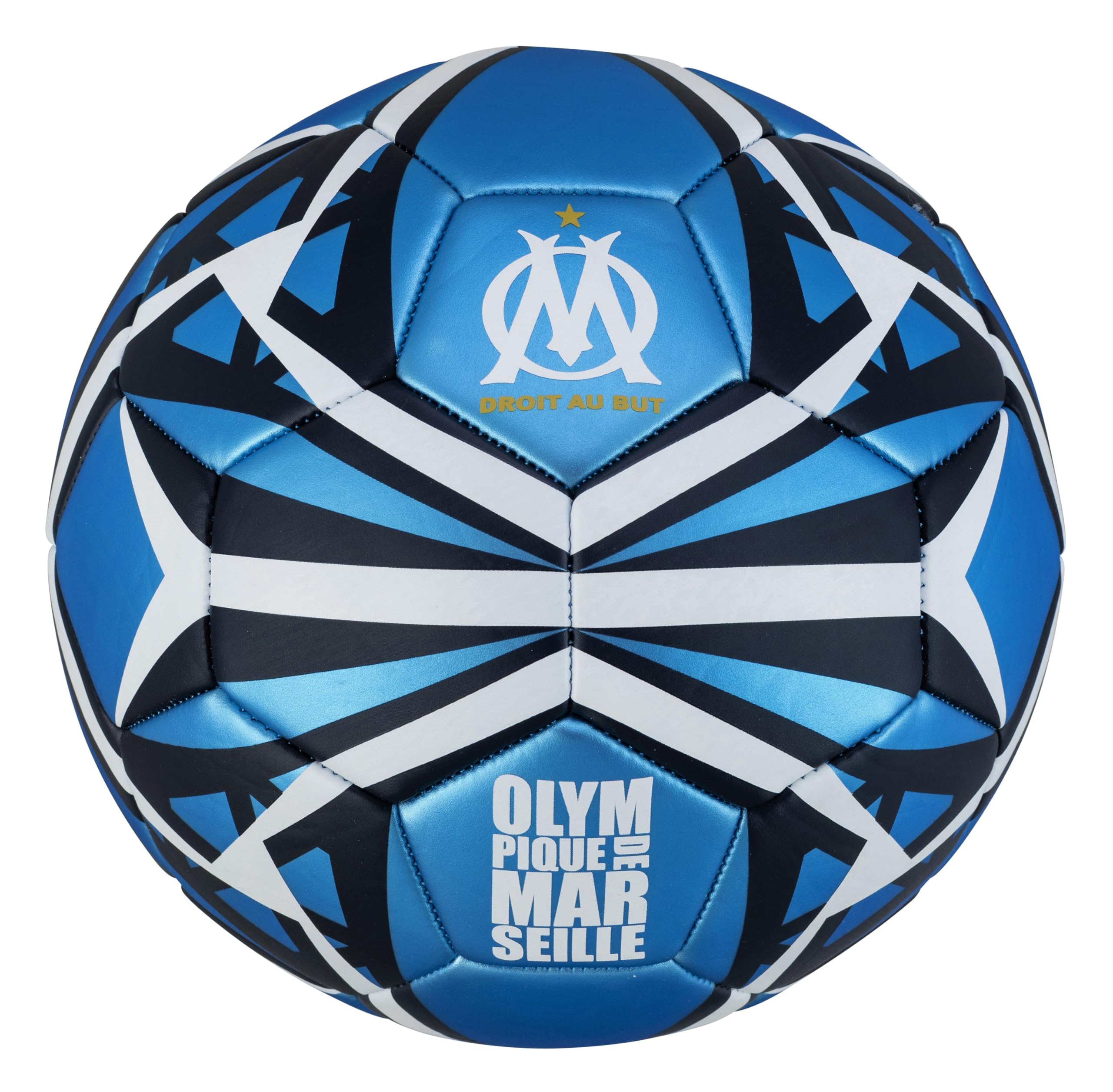 OLYMPIQUE DE MARSEILLE Om - Pallone da calcio, collezione ufficiale, taglia 5