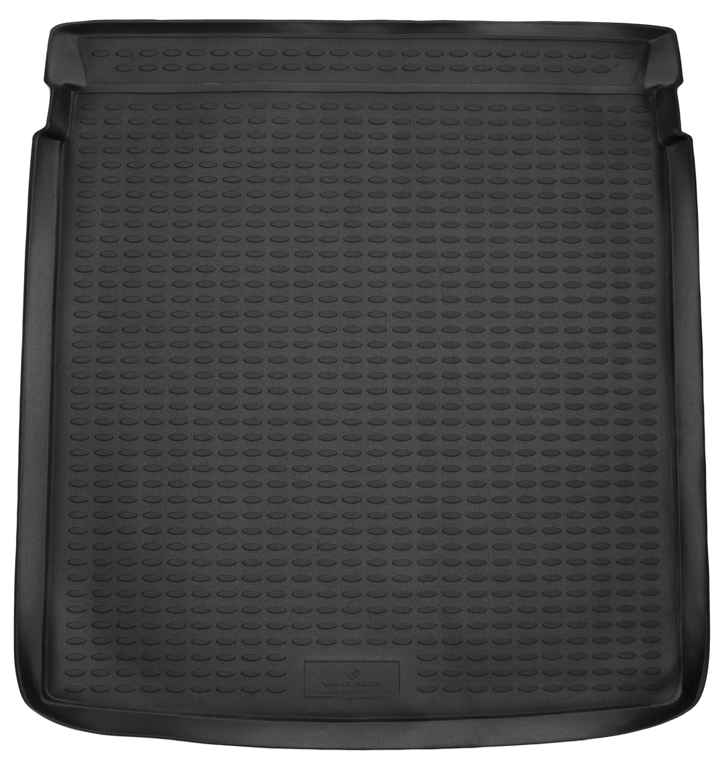 WALSER XTR Kofferraumwanne für VW Passat (B6) Limousine 2005-2010, 100% passgenaue Antirutschmatte Auto, Gummimatte Auto, Kofferraum Schutzmatte, Anti Rutsch Matte Gummi, Auto Gummimatten