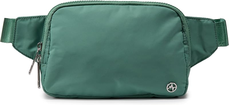Belt Bag Large 2L, Nylon Fanny Pack Purse for Women and Men with Adjustable Strap