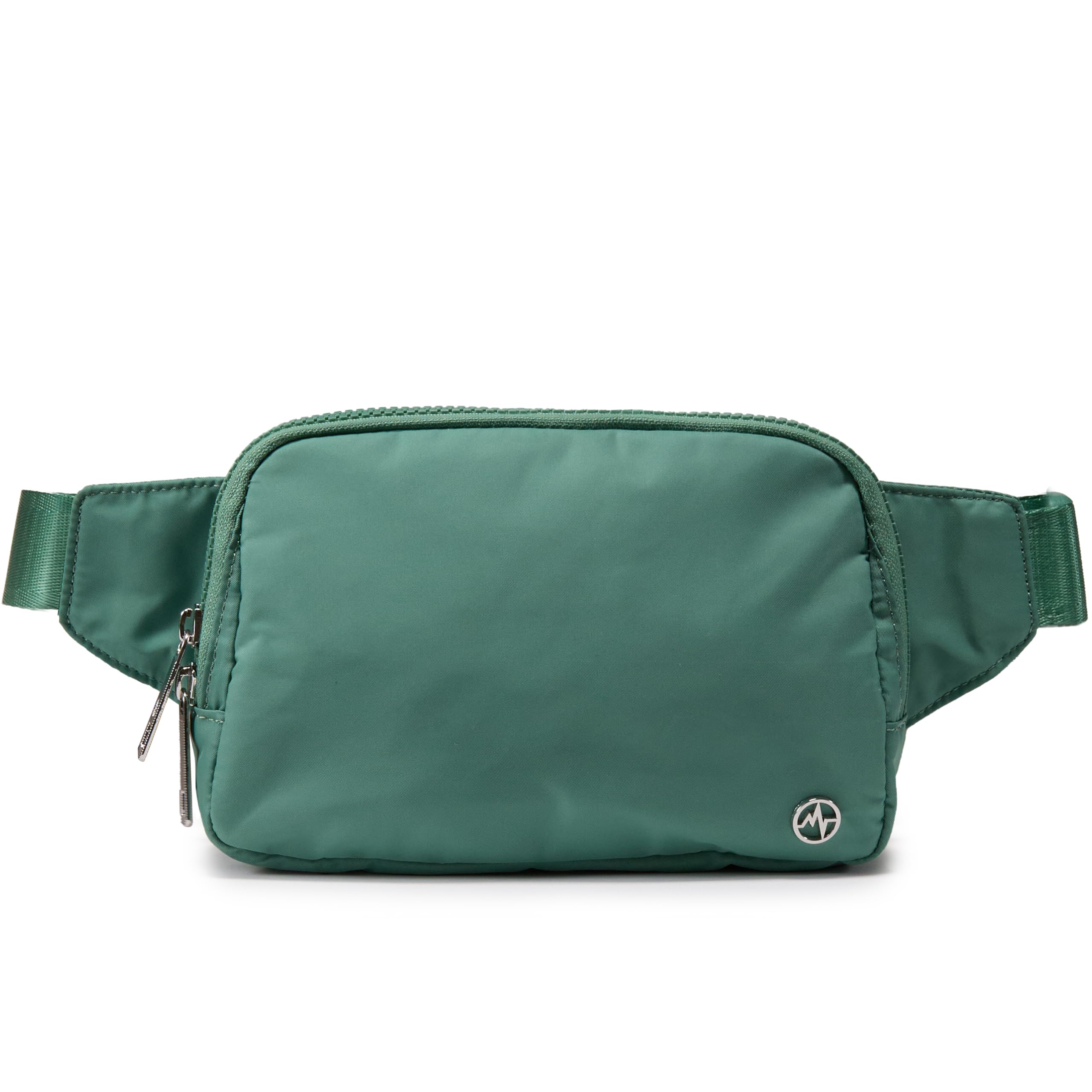 Belt Bag Large 2L, Nylon Fanny Pack Purse for Women and Men with Adjustable Strap