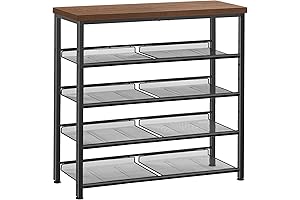 Pipishell 5-Tier Shoe Rack: A Must-Have Mud Room Shoe Storage Solution