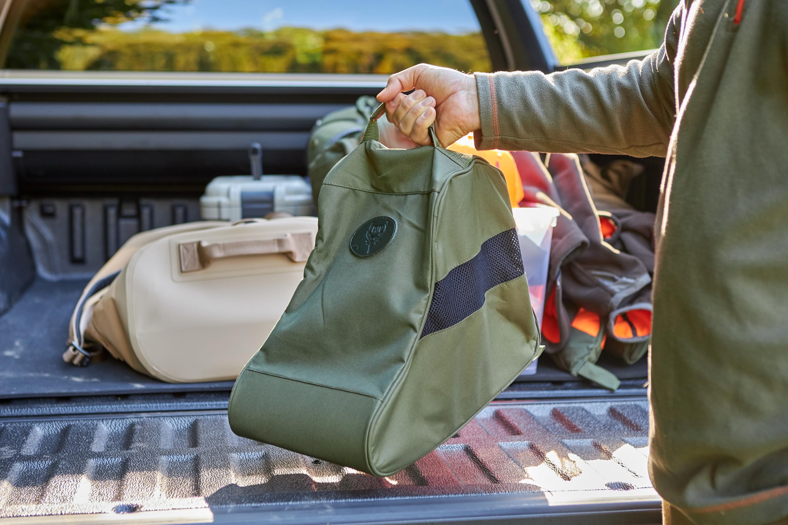 DJV Schuhtasche Für Auto - Praktische Aufbewahrung Für Nasse Schuhe Bis Größe 48