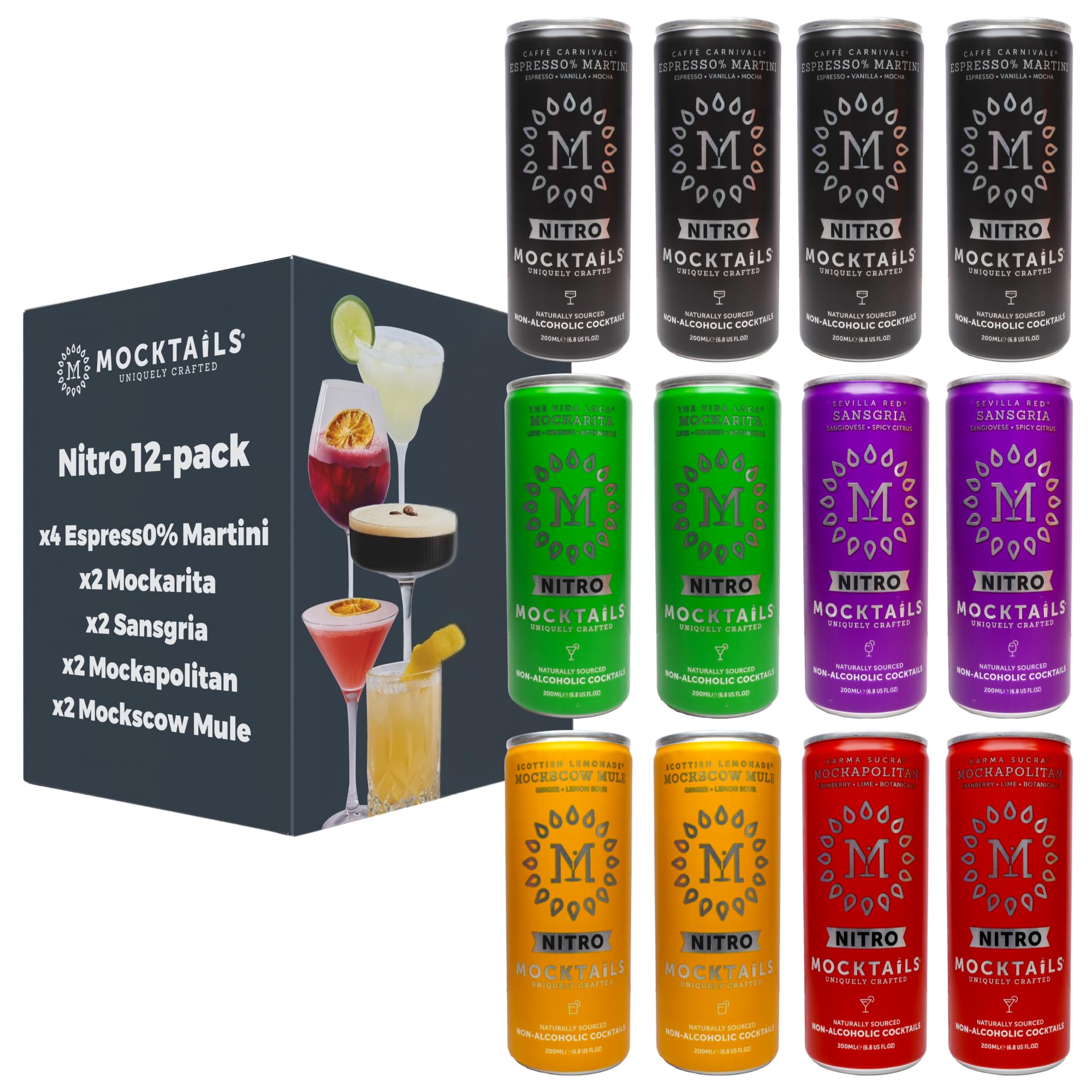 Amazon.com : Mocktails Nitro Variety Pack | Award-Winning Non