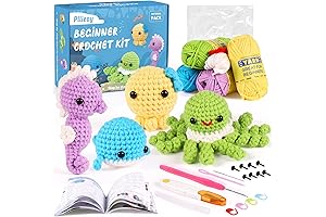 Pllieay Crochet Octopus Kit for Beginners: Dive into the World of Crocheting