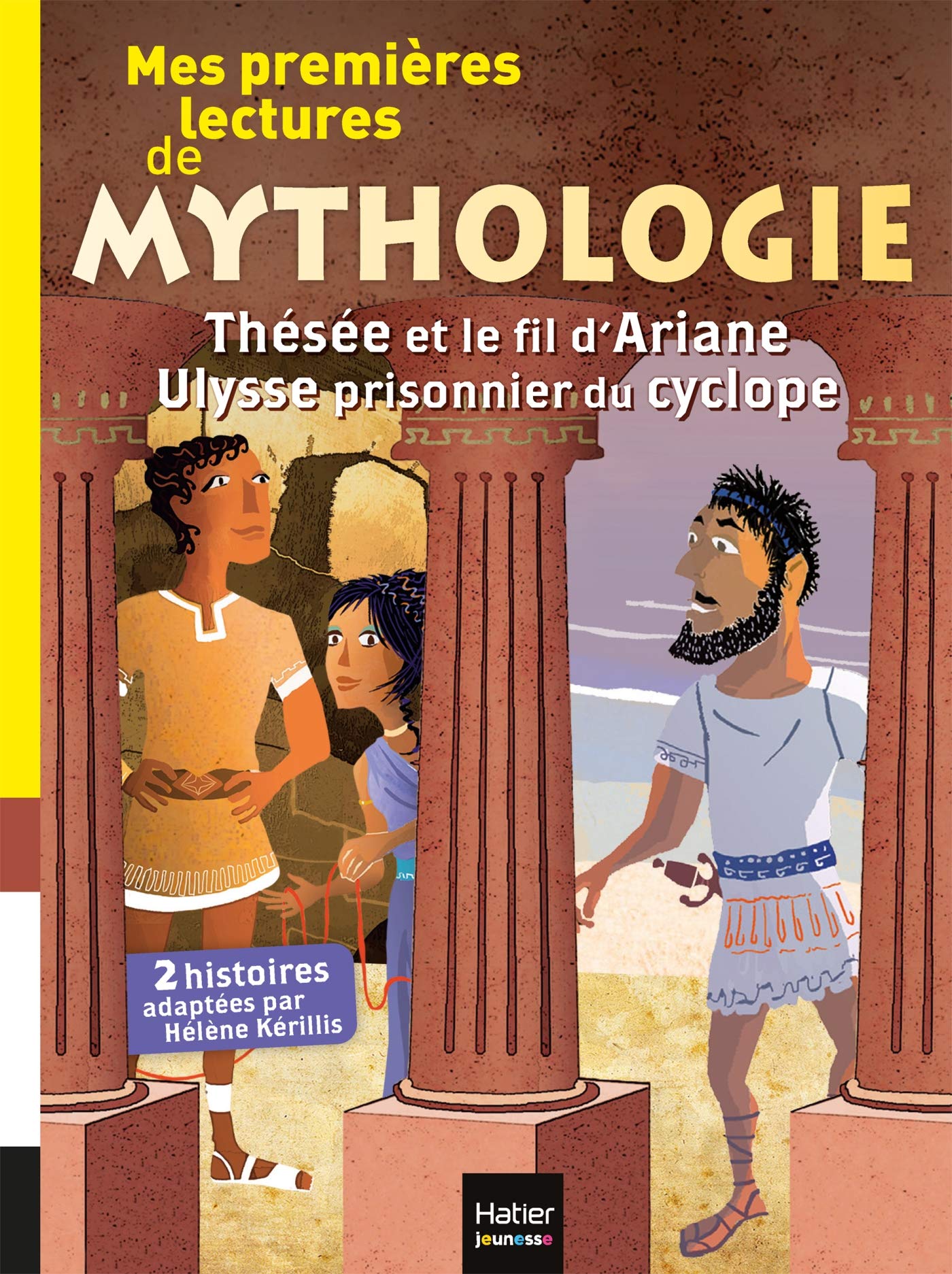 2 histoires en 1/Thesee & fil d'Ariane + Ulysse prisonnier cyclope: Thésée et le fil d'Ariane ; Ulysse prisonnier du cyclope