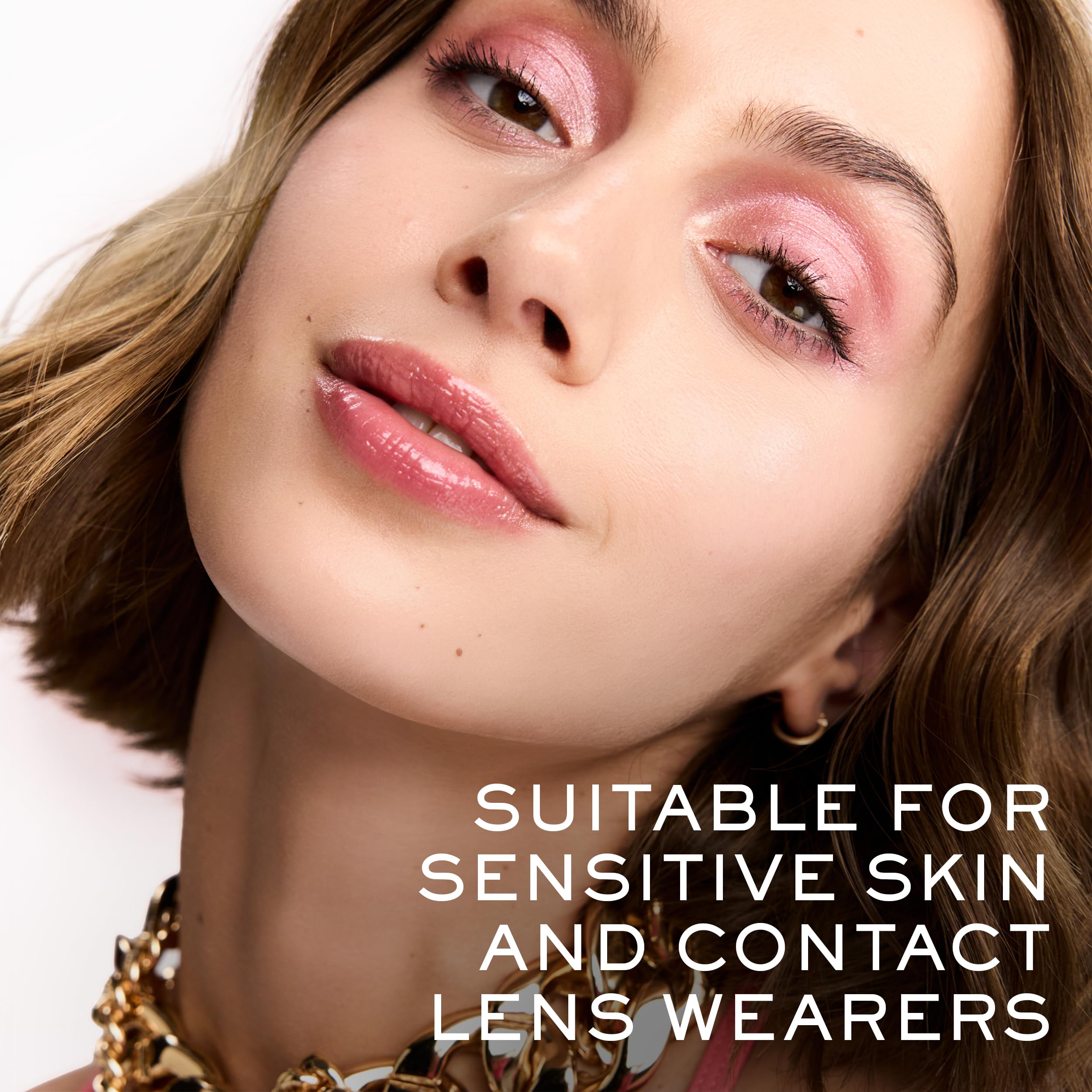 Nuxe Very Rose Wasserdichter Augen- und Lippen-Make-up-Entferner 100 ml, Zweiphasen-Reiniger für empfindliche Augen, entfernt wasserfestes & langanhaltendes Make-Up, nicht fettendes Finish, mit