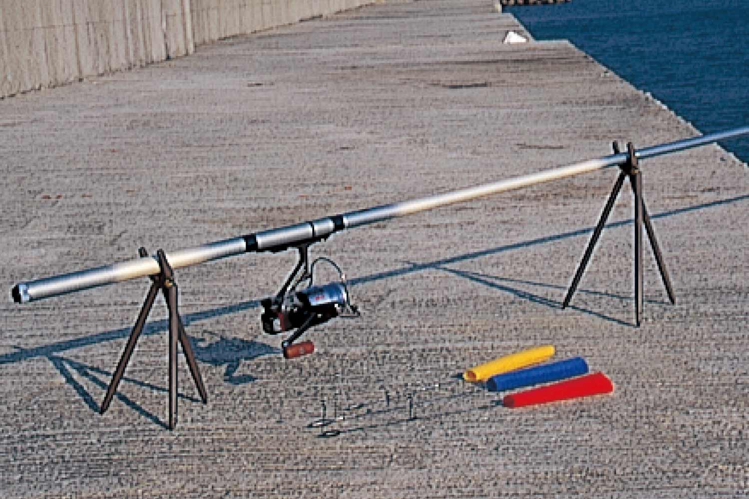 Daiichi Seiko 12036 Rod Holder, Rod Holder, Chibi Tripod, Set of 2, Black