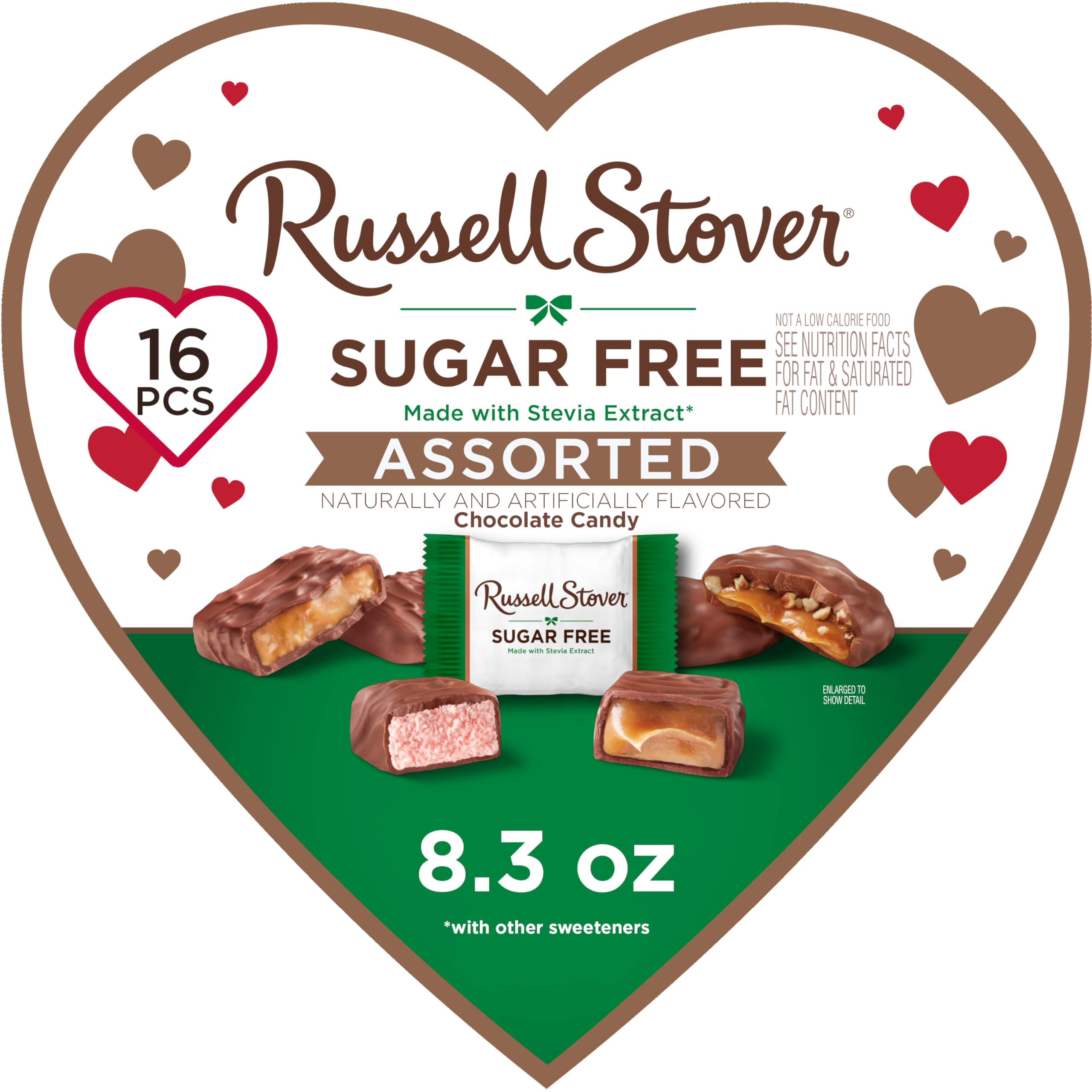 Amazon.com: RUSSELL STOVER Valentine's Day Sugar Free Assorted