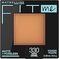 Vista 67 de MAYBELLINE Fit Me - Polvo fijador y polvo de maquillaje facial prensado que minimiza los poros y es mate, color marfil clásico, 1 unidad